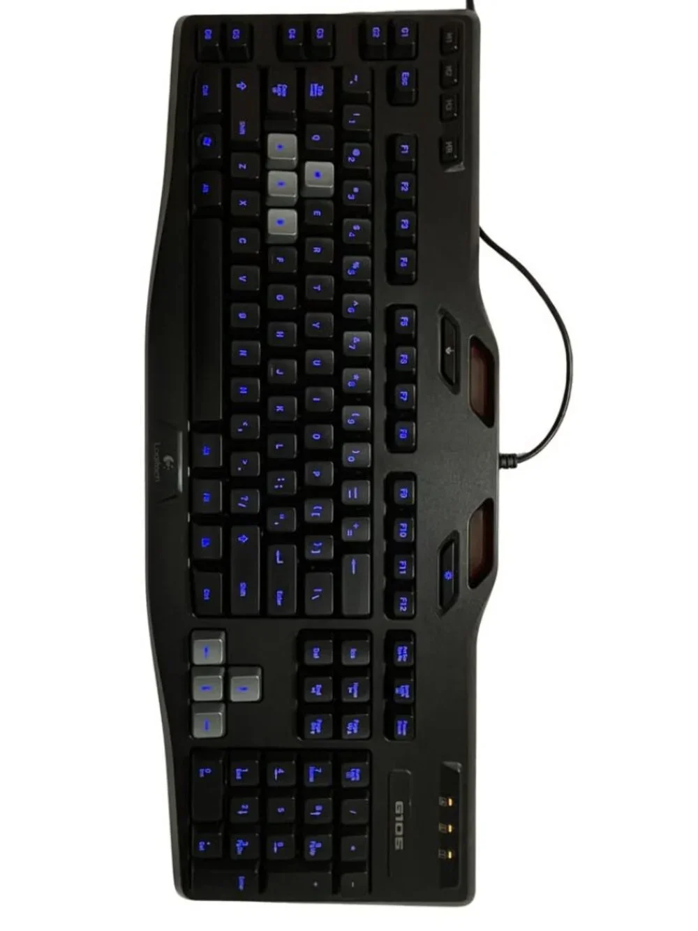 Logitech G105 Gaming Keyboard with Programmable G-Keys – Tested Working